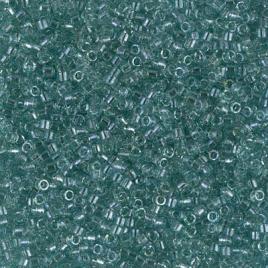 Sachet de 8g de perles Miyuki Delica 11/0 mousse de mer transparent-DB0112
