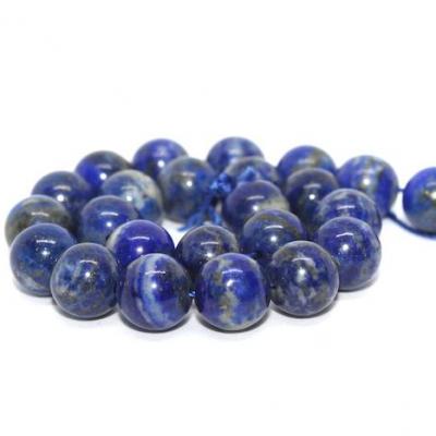1 fil de 22 perles lapis-lazuli 8mm
