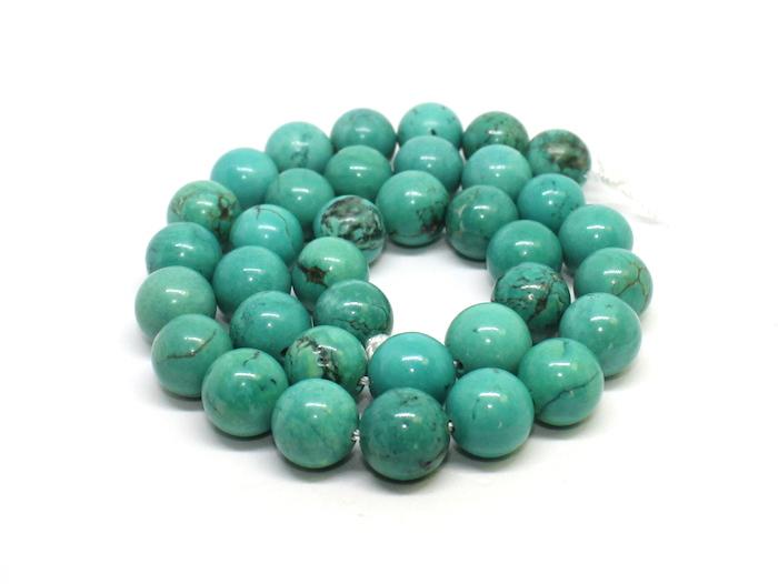 Perles Turquoise naturelle 10mm
