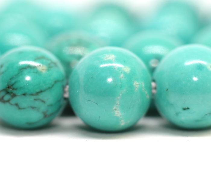 Perles Turquoise naturelle 8mm