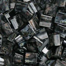 Sachet de 10g de perles Miyuki Half tila picasso opaque smoky black-MDK-HTL4511